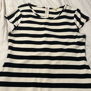 Gianni Bini Striped Bodycon Dress Size L